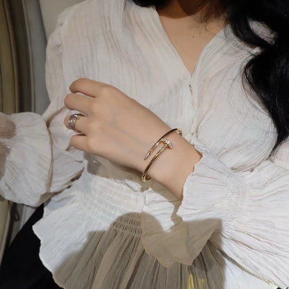 [Super Jewellery]JUSTE BRACELET 3.5MM DIAMONDS