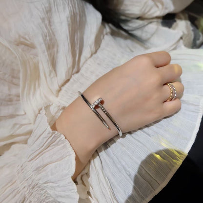 [Super Jewellery]JUSTE BRACELET 3.5MM DIAMONDS