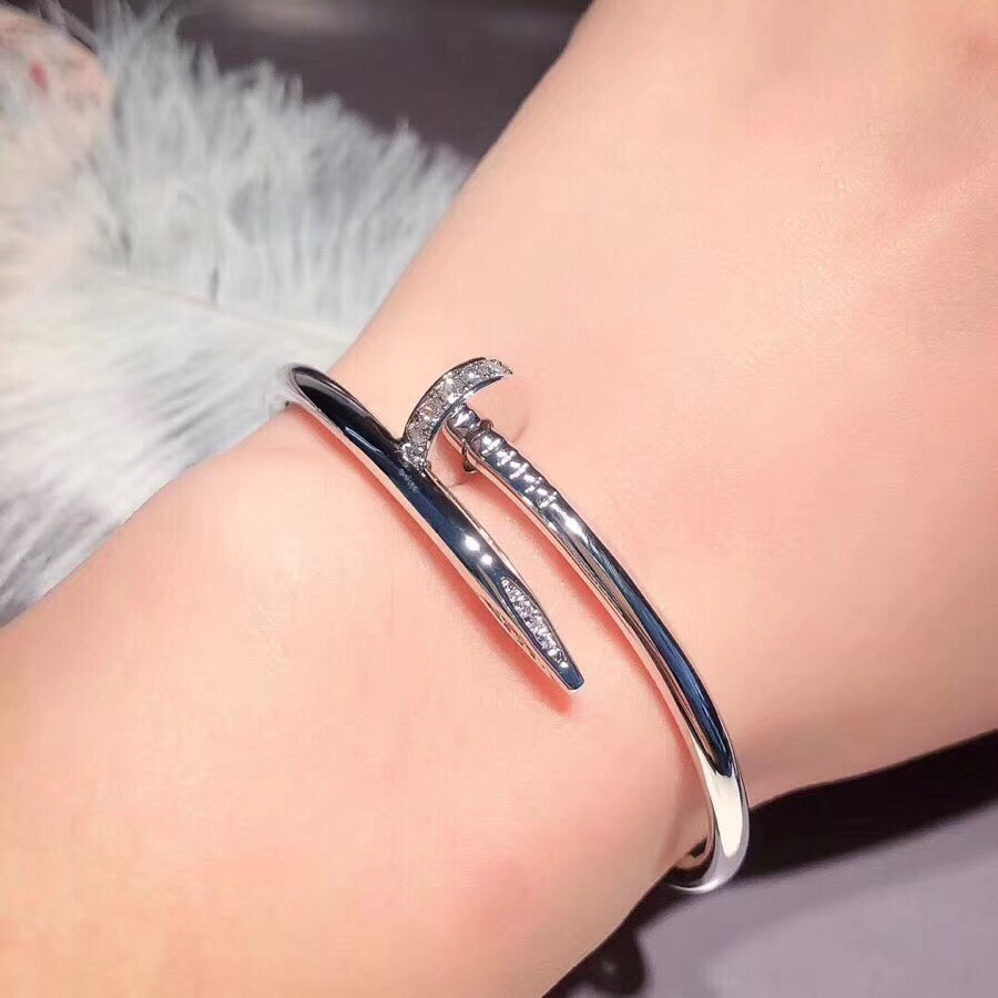 [Super CiCi ]JUSTE ARMBAND 3,5 MM DIAMANTEN