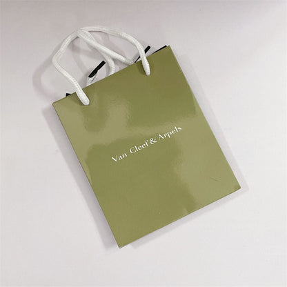 [Super Jewellery]VA CLOVER BRACELET NECKLACE RING BOX GIFT BAG