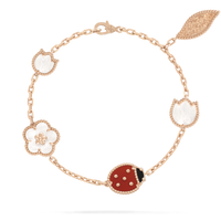 [Super Jewellery]LUCKY SPRING 5 MOTIF BRACELET