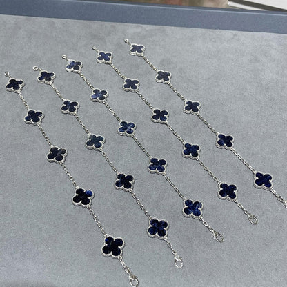 [Super Jewellery]CLOVER 5 MOTIF PIETERSITE BRACELET COLLECTION