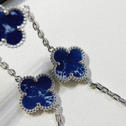 [Super Jewellery]CLOVER 5 MOTIF PIETERSITE BRACELET COLLECTION