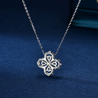 [Super Jewellery]LOOP NECKLACE FULL MOTIF DIAMOND 16MM MULTIPLE COLORS