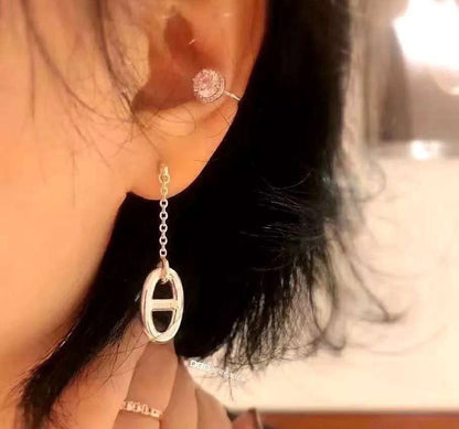 [Super Jewellery]CHAINE TASSEL EARRINGS