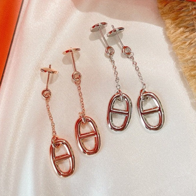 [Super Jewellery]CHAINE TASSEL EARRINGS