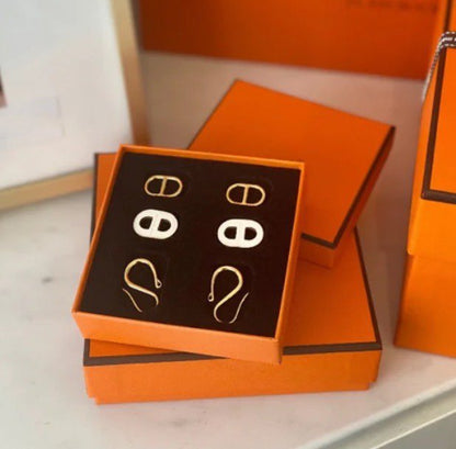 [Super Jewellery]HM O'MAILLON GOLD EARRINGS