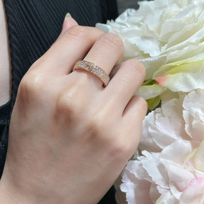 [Super Jewellery]KELLY PINK GOLD DIAMOND RING