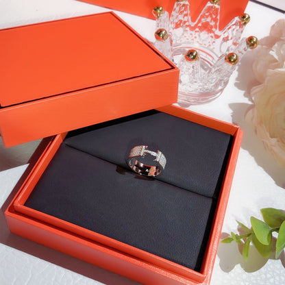 [Super Jewellery]H RING FULL DIAMOND
