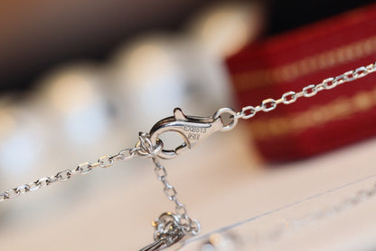 [Super Jewellery]DAMOUR DIAMOND NECKLACE