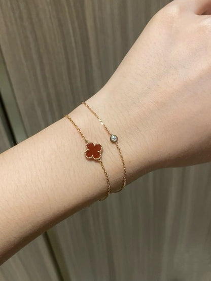 [Super Jewellery]DAMOUR DIAMOND LINK BRACELET