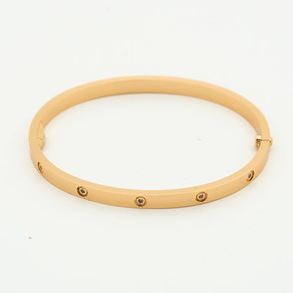 [Super Jewellery]LOVE BRACELET 3.65MM 10 DIAMONDS