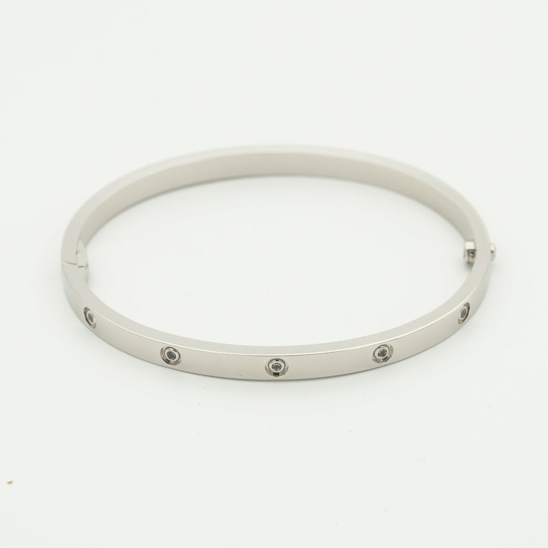 [Super Jewellery]LOVE BRACELET 3.65MM 10 DIAMONDS