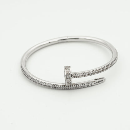 [Super Jewellery]JUSTE BRACELET 3.5MM ALL DIAMONDS