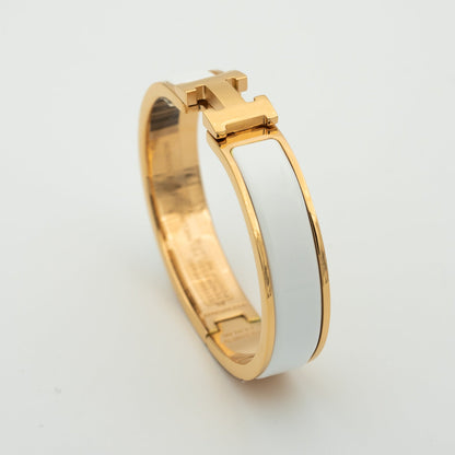 [Super Jewellery]H WHITE BRACELET