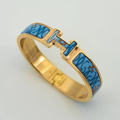 [Super Jewellery]H BRACELET BLUE MULTICOLOR