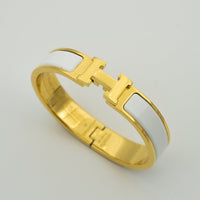 [Super Jewellery]H WHITE BRACELET