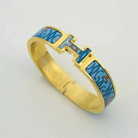 [Super Jewellery]H BRACELET BLUE MULTICOLOR
