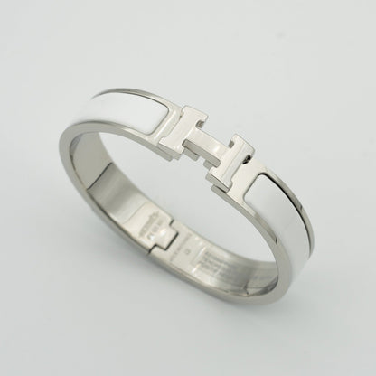 [Super Jewellery]H WHITE BRACELET