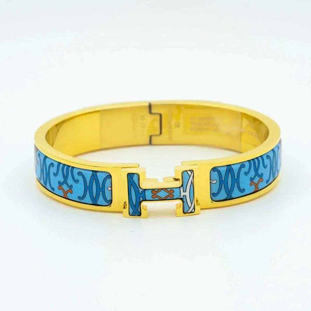 [Super Jewellery]H BRACELET BLUE MULTICOLOR