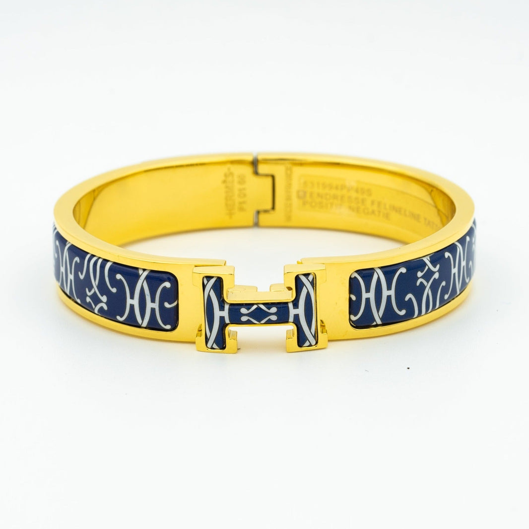 [Super Jewellery]H BRACELET BLACK MULTICOLOR