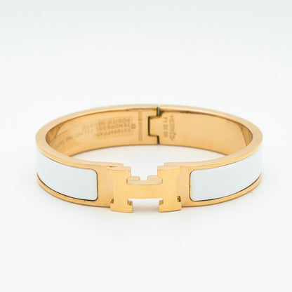 [Super Jewellery]H WHITE BRACELET