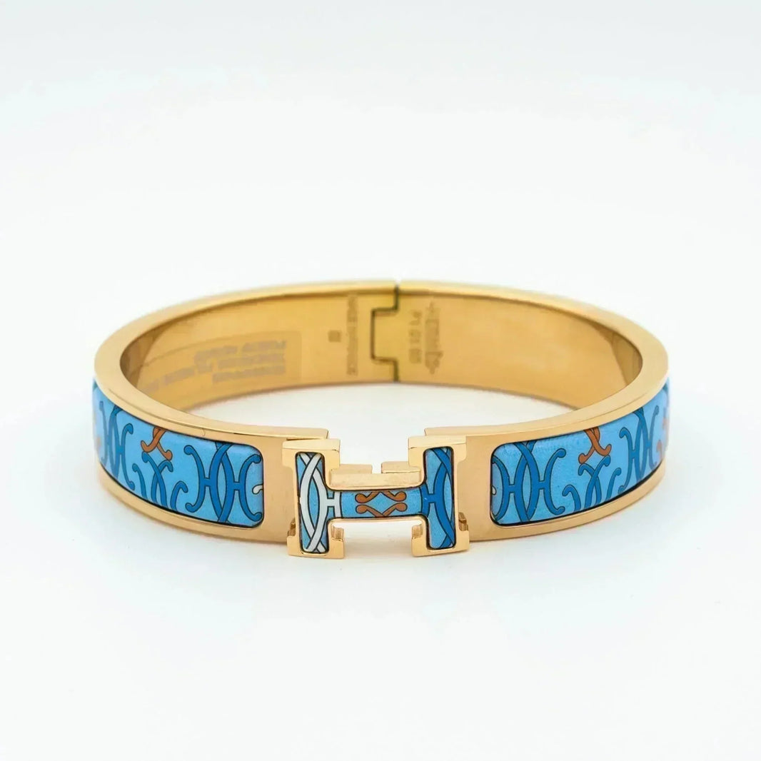 [Super Jewellery]H BRACELET BLUE MULTICOLOR