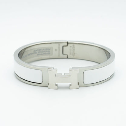 [Super Jewellery]H WHITE BRACELET