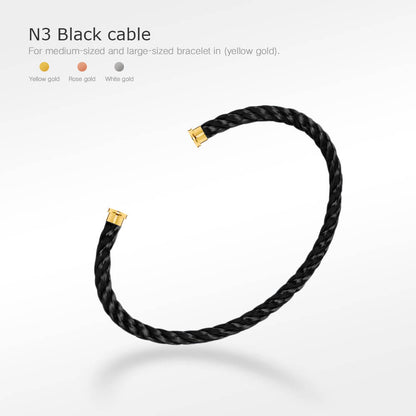 [Super Jewellery]FORCE SERIES BRACELET CABLES 50 CHOICES (DIY SELECTION)