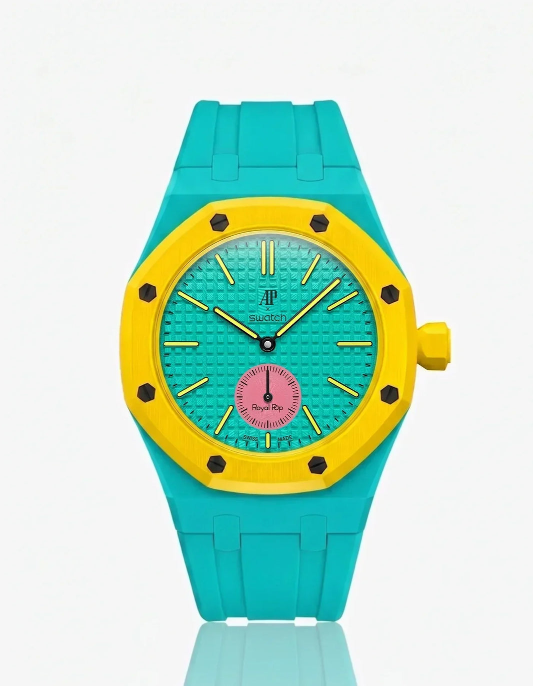 Silicone Strap & Case Royal Pop Otg Roz(Customize  Colors)