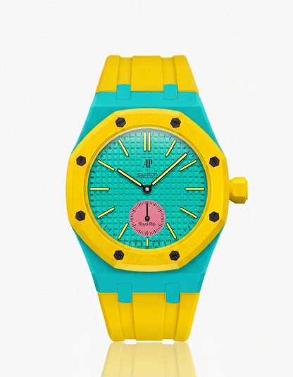 Silicone Strap & Case Royal Pop Otg Roz(Customize  Colors)