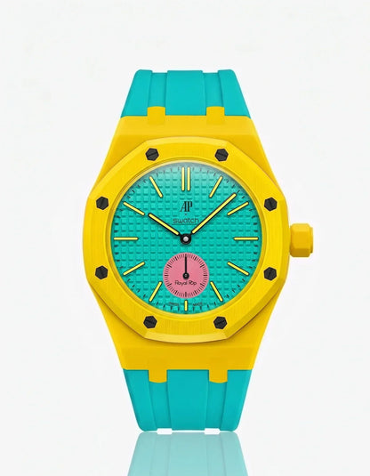 Silicone Strap & Case Royal Pop Otg Roz(Customize  Colors)
