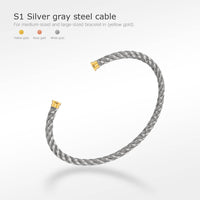 [Super Jewellery]FORCE SERIES BRACELET CABLES 50 CHOICES (DIY SELECTION)