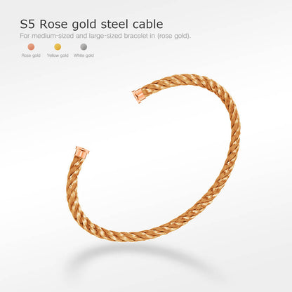 [Super Jewellery]FORCE SERIES BRACELET CABLES 50 CHOICES (DIY SELECTION)