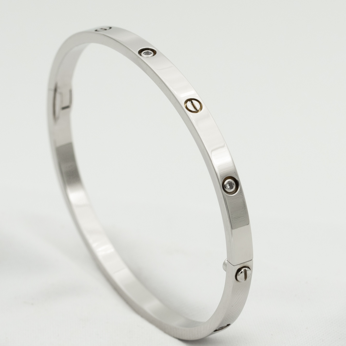 [Super CiCi ]LIEBESARMBAND 3,65MM 6 DIAMANTEN