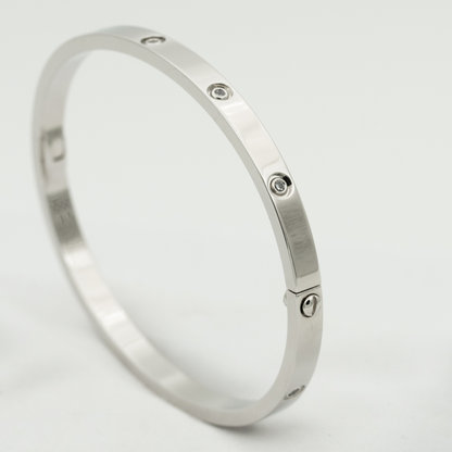 [Super Jewellery]LOVE BRACELET 3.65MM 10 DIAMONDS