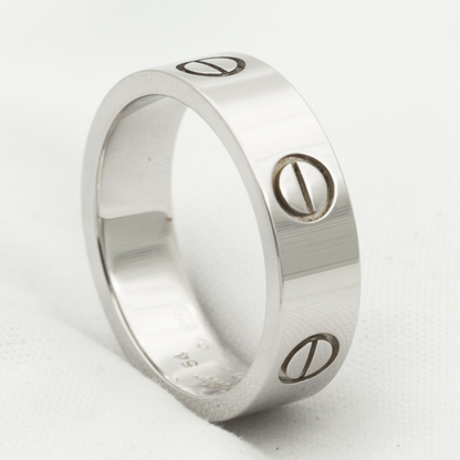 [Super Jewellery]LOVE RING 5.5MM NO DIAMOND