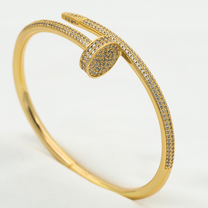 [Super Jewellery]JUSTE BRACELET 3.5MM ALL DIAMONDS