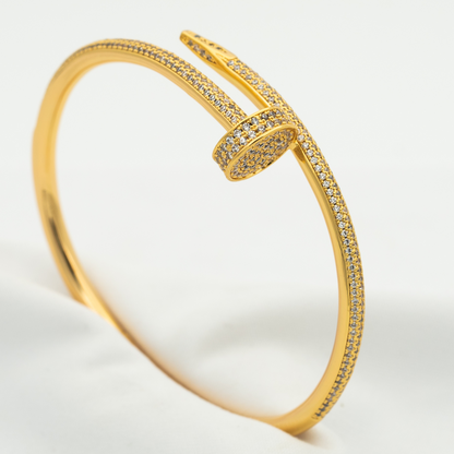 [Super Jewellery]JUSTE BRACELET 3.5MM ALL DIAMONDS