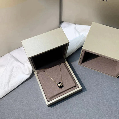 [Super Jewellery]JEUX DE ROSE GOLD DIAMOND NECKLACE