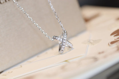 [Super Jewellery]JEUX DE DIAMOND NECKLACE