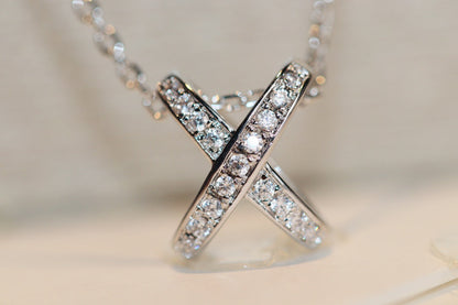 [Super Jewellery]JEUX DE DIAMOND NECKLACE