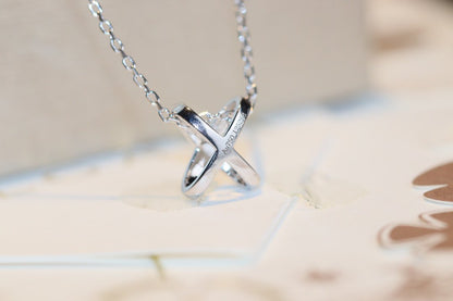 [Super Jewellery]JEUX DE DIAMOND NECKLACE