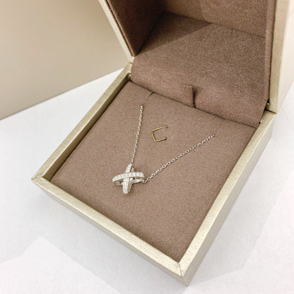 [Super Jewellery]JEUX DE DIAMOND NECKLACE