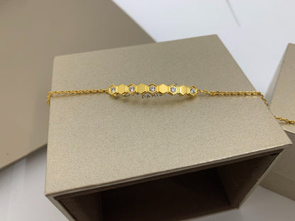 [Super Jewellery]BEE LOVE BRACELET DIAMOND