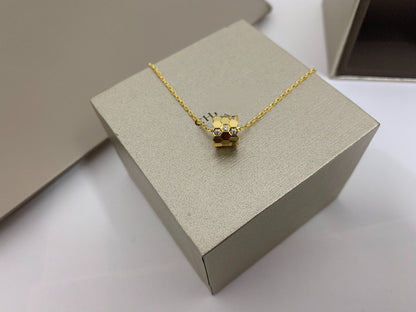 [Super Jewellery]BEE LOVE DIAMOND NECKLACE
