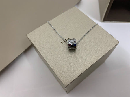[Super Jewellery]BEE LOVE DIAMOND NECKLACE