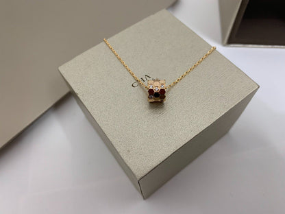 [Super Jewellery]BEE LOVE DIAMOND NECKLACE