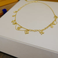 [Super Jewellery]BLOOMING SUPPLE NECKLACE BRASS