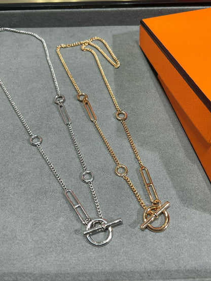 [Super Jewellery]HM STERLING CHAINE D'ANCRE HEART
